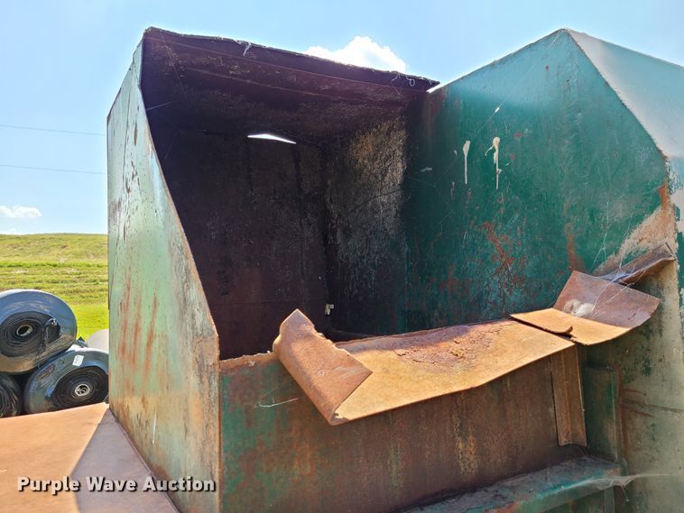 image for item EL9996 Cram-A-Lot self-contained compactor dumpster