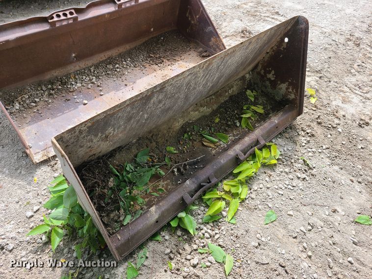 image for item EZ9158 (2) skid steer buckets