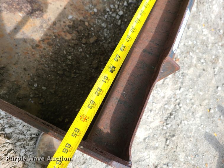 image for item EZ9158 (2) skid steer buckets