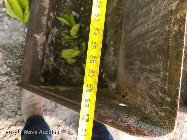 image for item EZ9158 (2) skid steer buckets