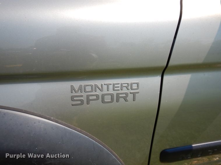image for item FN9345 2003 Mitsubishi Montero Sport  SUV