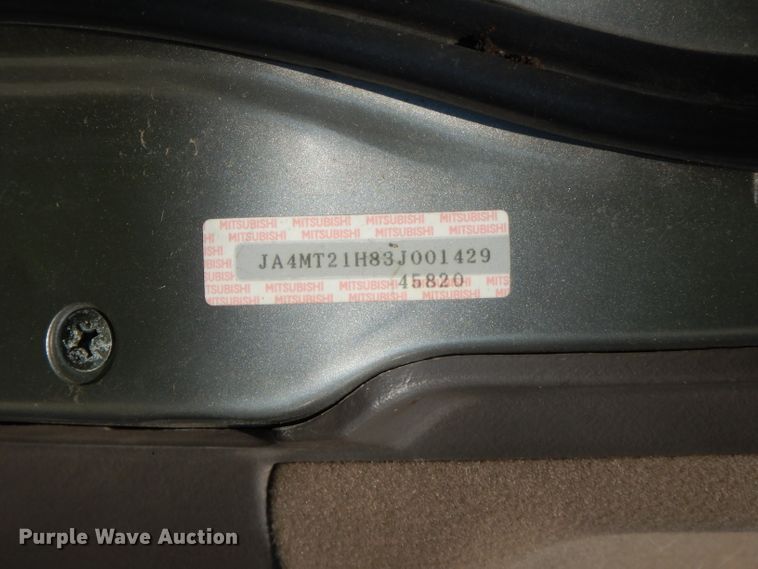 image for item FN9345 2003 Mitsubishi Montero Sport  SUV