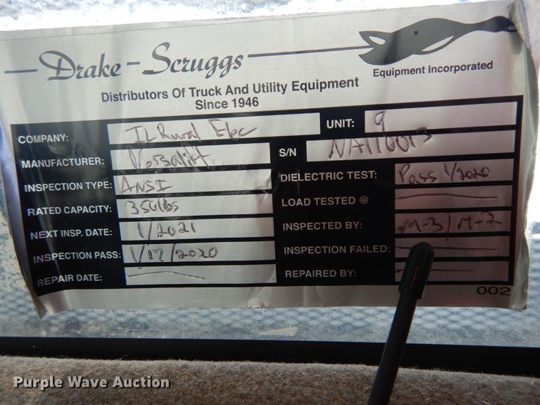 image for item FP9765 2012 International DuraStar 4300  forestry bucket truck