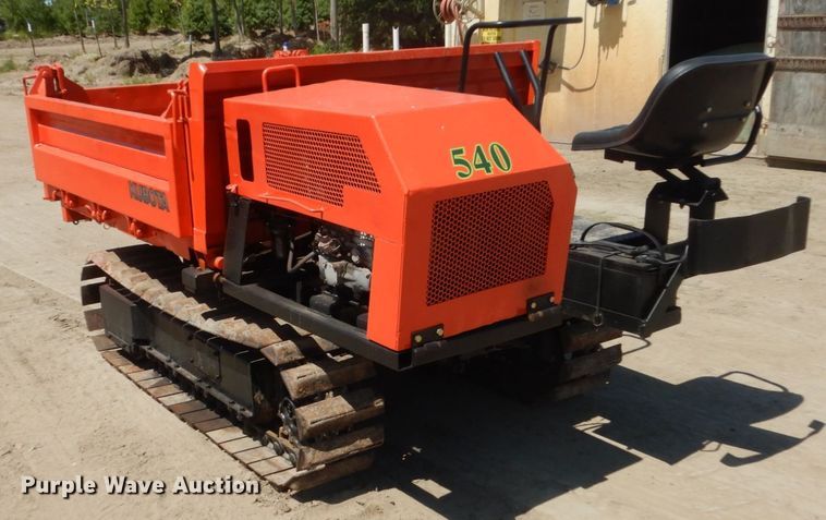 image for item FT9018 Kubota 540 crawler carrier