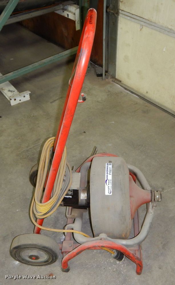 image for item FY9217 Ridgid K-3800 sink drain machine