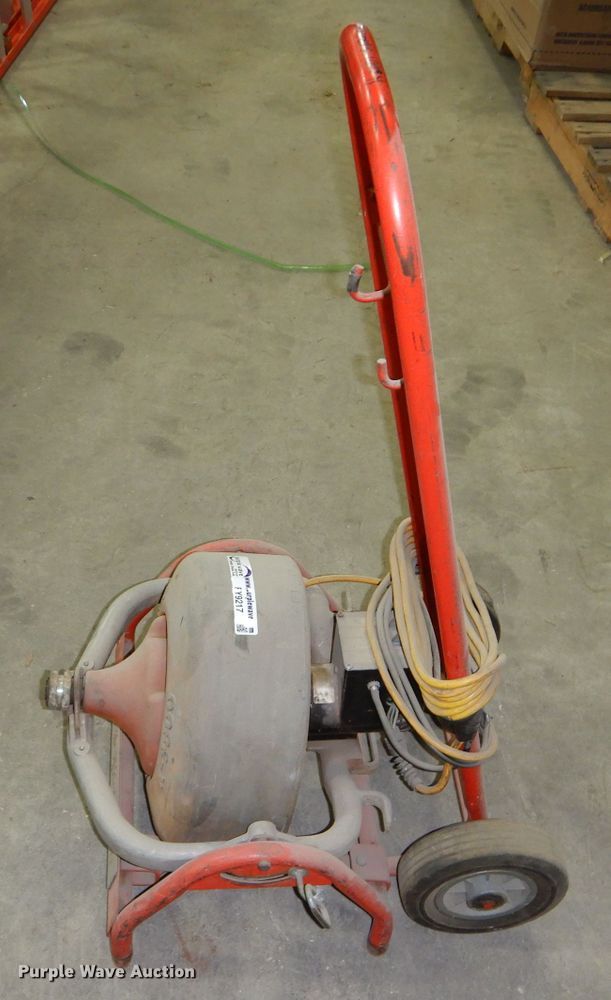 image for item FY9217 Ridgid K-3800 sink drain machine