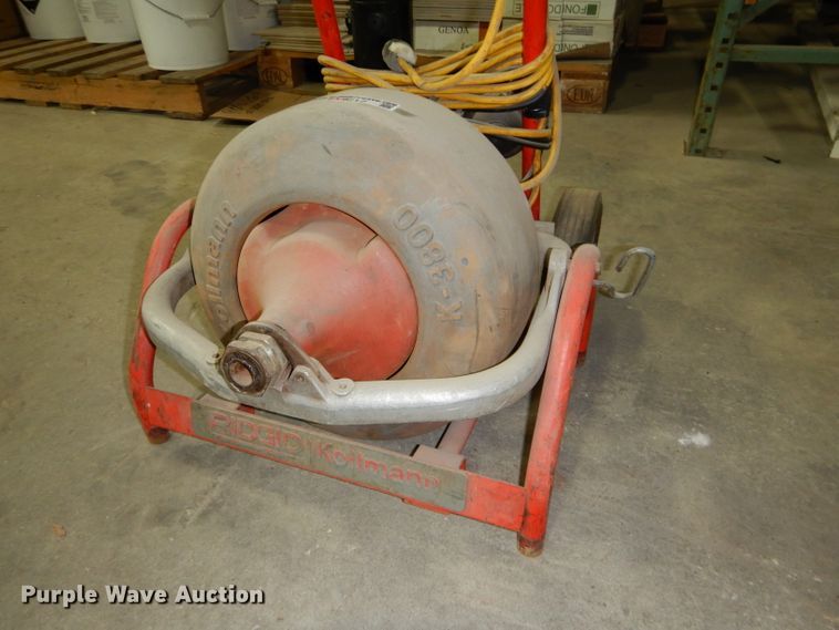image for item FY9217 Ridgid K-3800 sink drain machine
