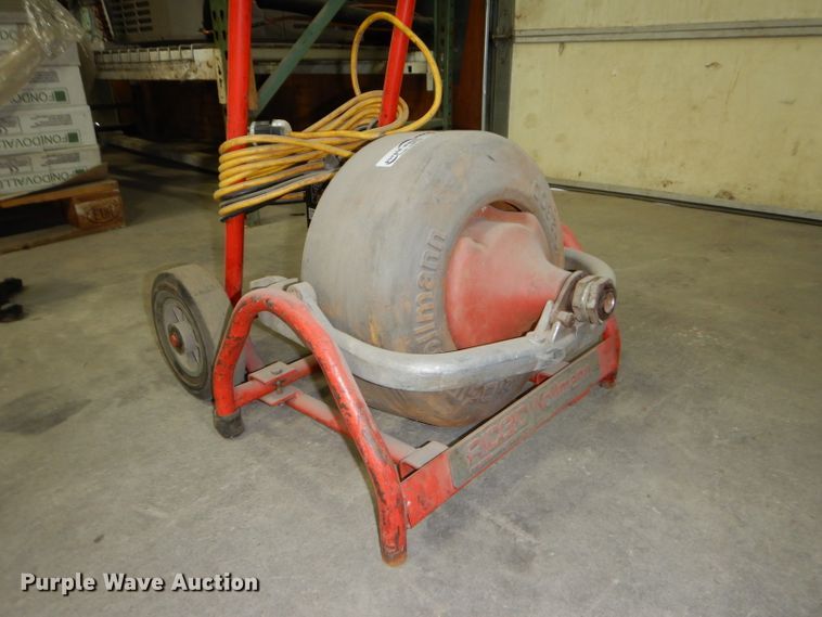 image for item FY9217 Ridgid K-3800 sink drain machine