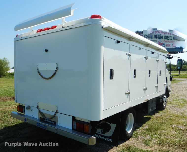 image for item GM9119 2012 Isuzu NPR  refrigerated truck