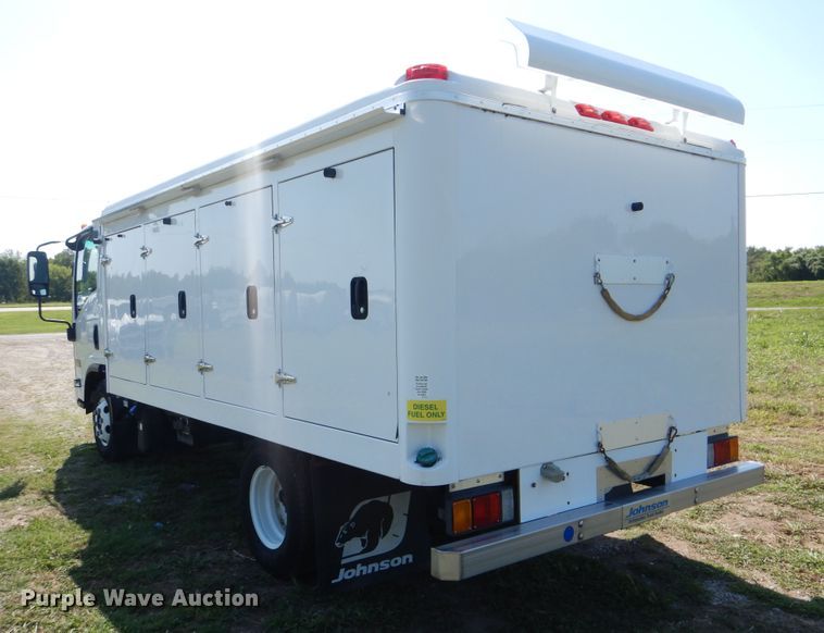 image for item GM9119 2012 Isuzu NPR  refrigerated truck