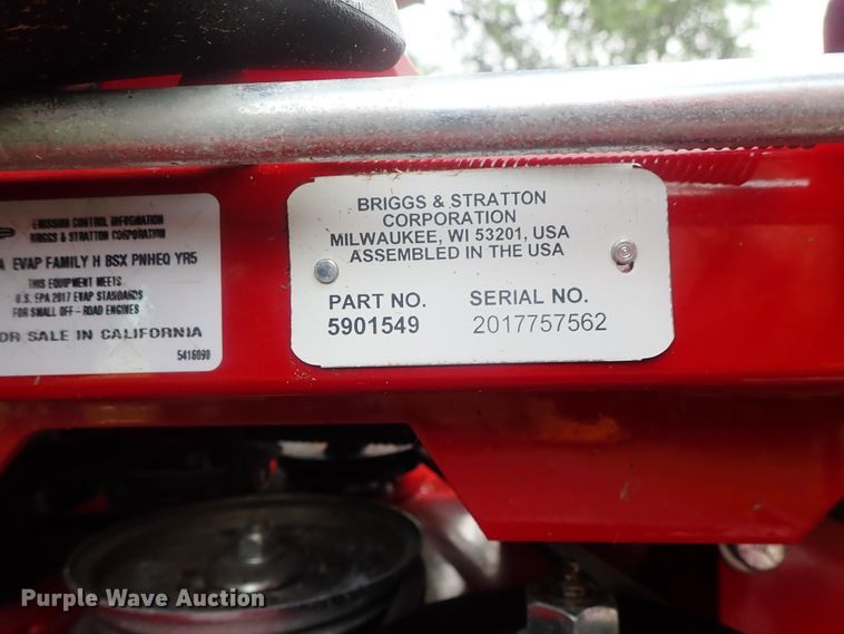 image for item GV9661 Ferris F60Z ZTR lawn mower