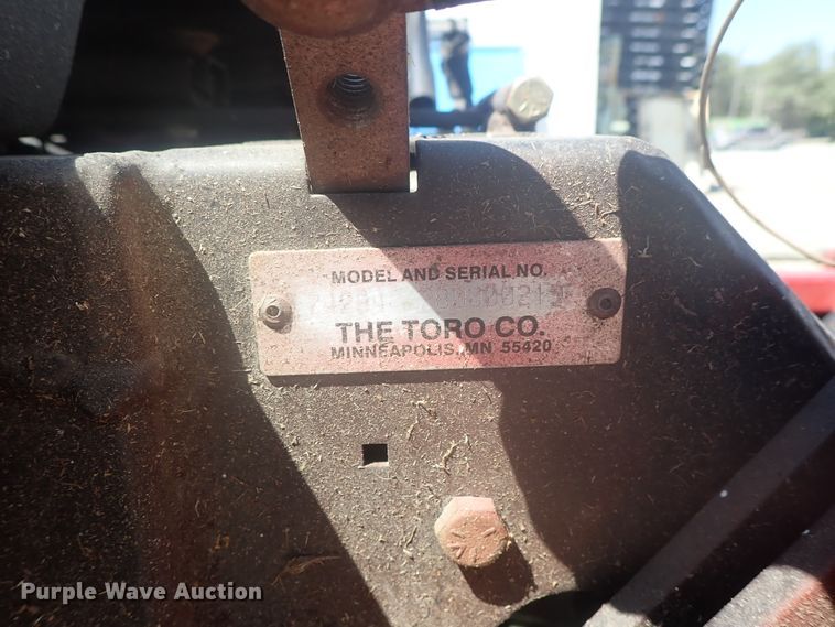 image for item GV9674 Toro Zmaster ZTR lawn mower