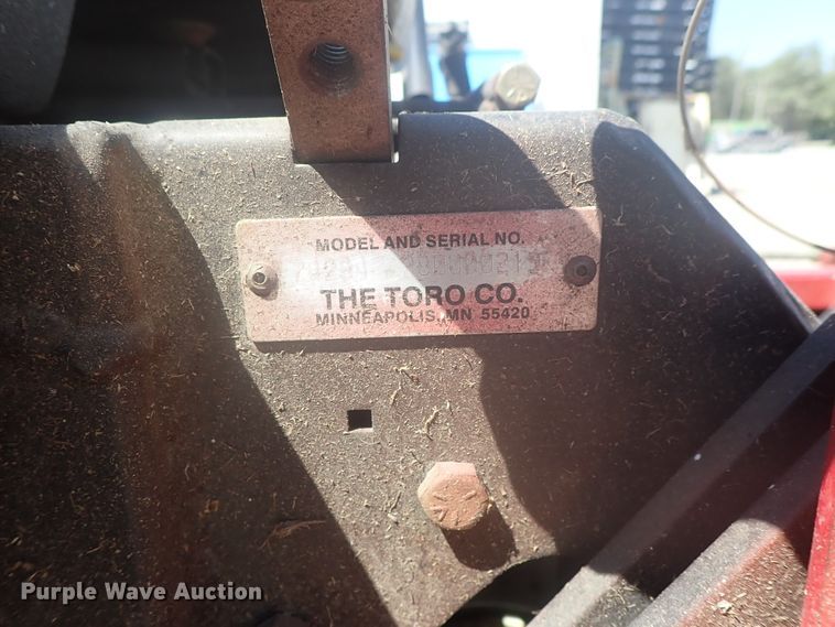 image for item GV9674 Toro Zmaster ZTR lawn mower