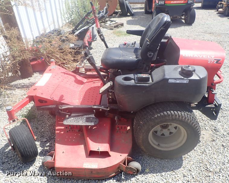 image for item GV9677 Gravely 272 ZTR lawn mower