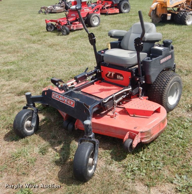 image for item GX9175 Gravely ZT60D ZTR lawn mower