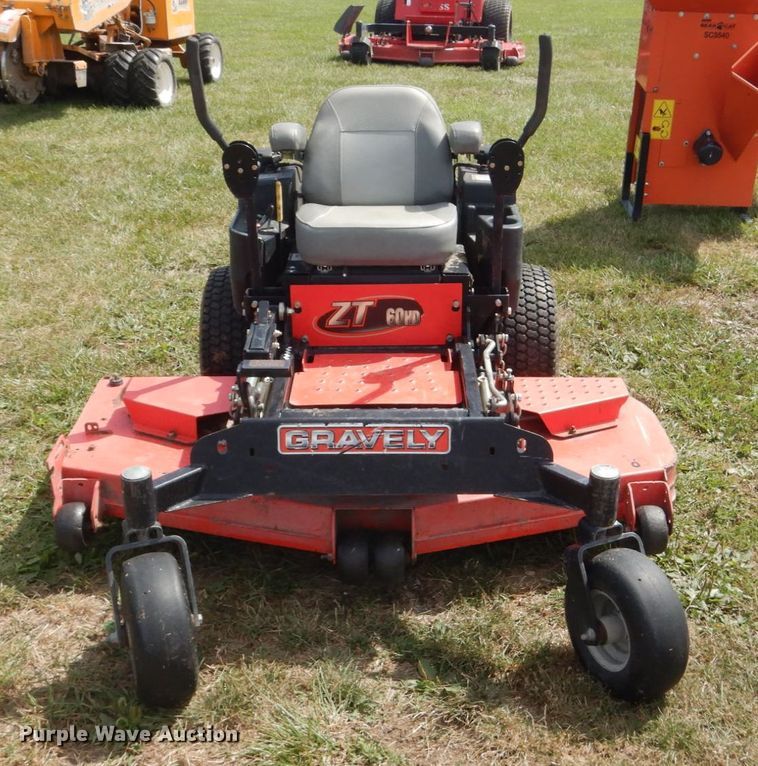 image for item GX9175 Gravely ZT60D ZTR lawn mower