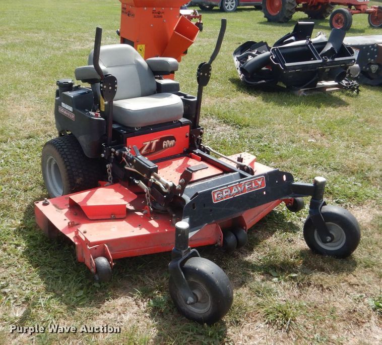image for item GX9175 Gravely ZT60D ZTR lawn mower