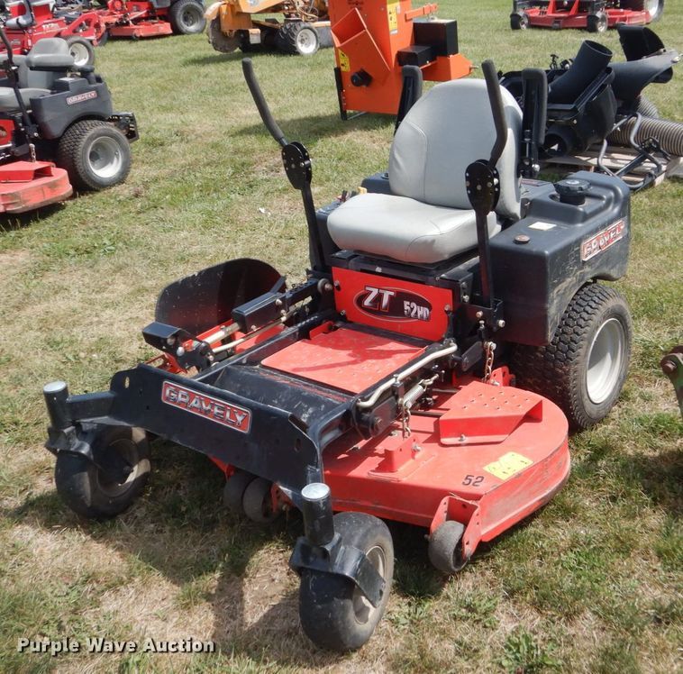 image for item GX9176 Gravely ZT52HD ZTR lawn mower