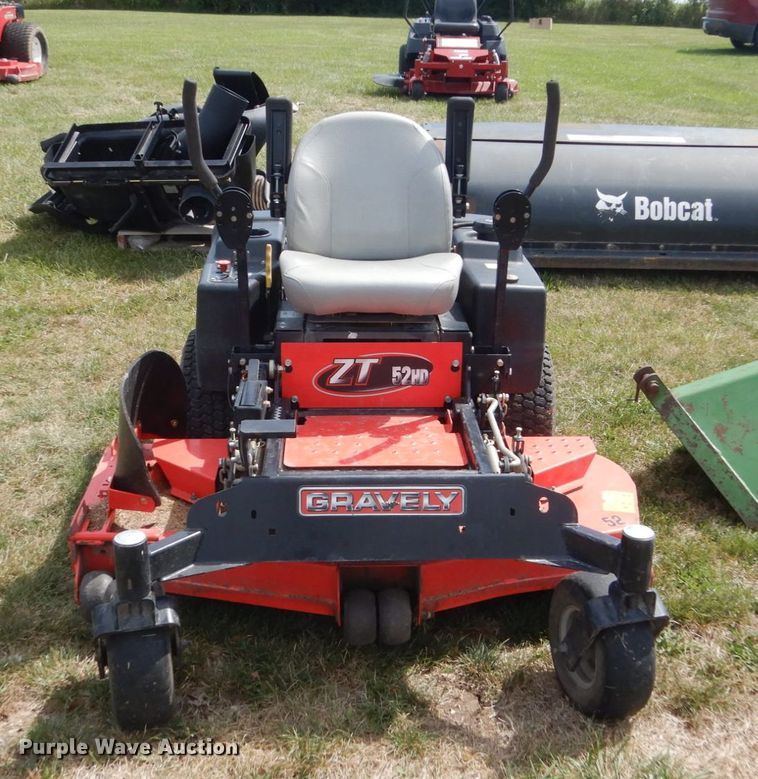 image for item GX9176 Gravely ZT52HD ZTR lawn mower