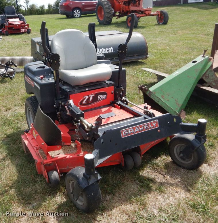 image for item GX9176 Gravely ZT52HD ZTR lawn mower