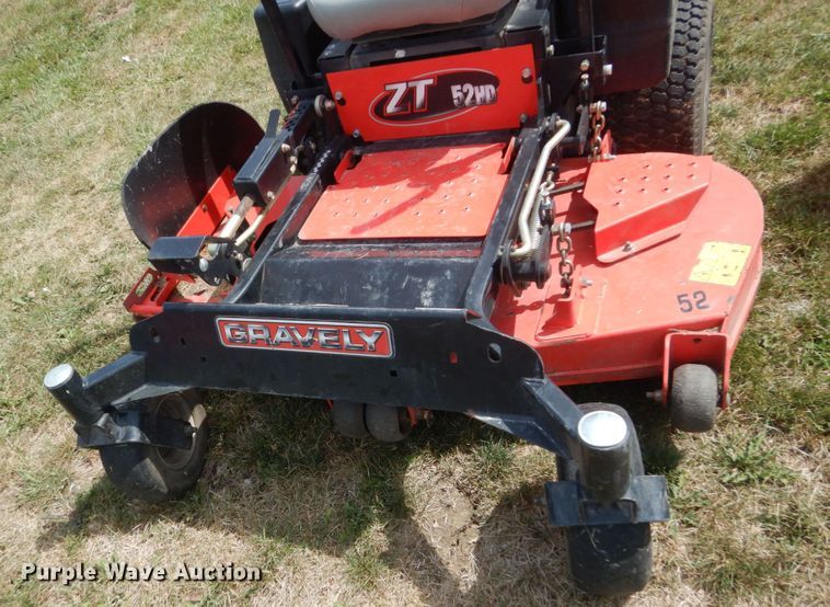 image for item GX9176 Gravely ZT52HD ZTR lawn mower