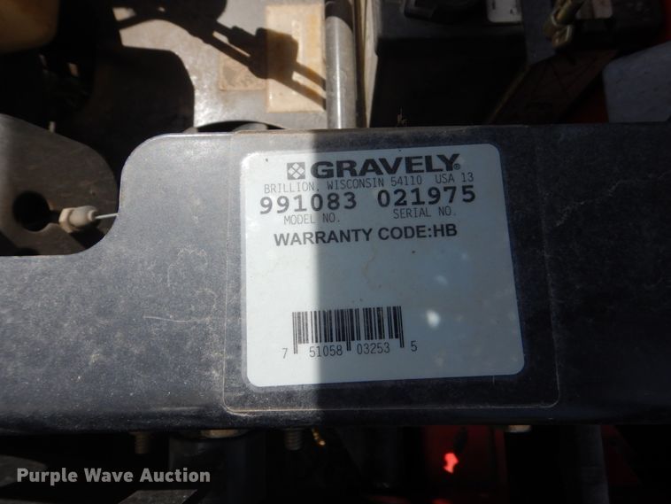 image for item GX9176 Gravely ZT52HD ZTR lawn mower