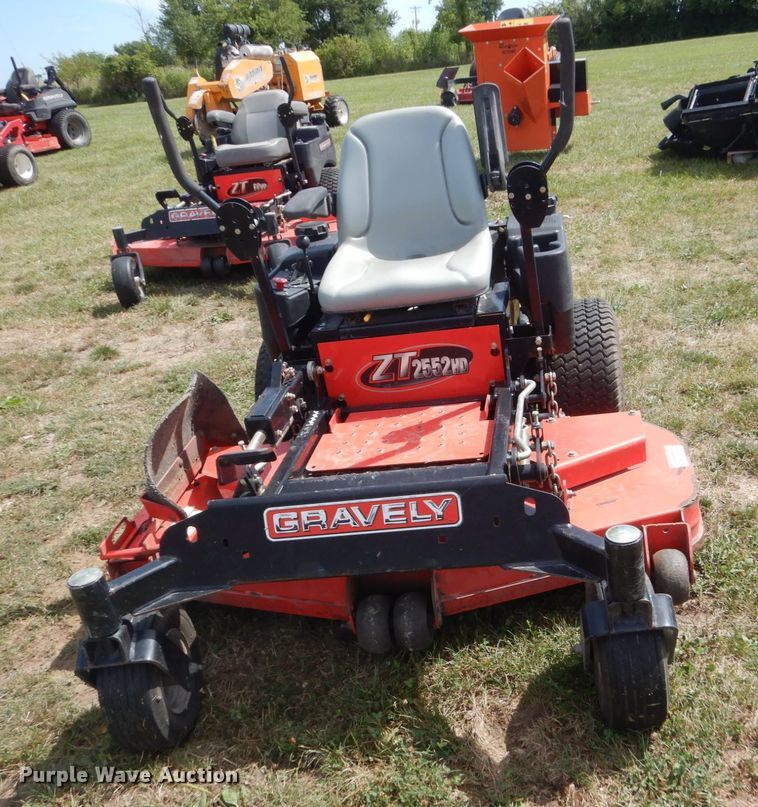 image for item GX9177 Gravely ZT2552HD ZTR lawn mower