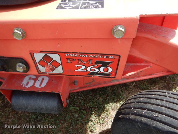 image for item GX9178 Gravely ProMaster PMZ260 ZTR lawn mower