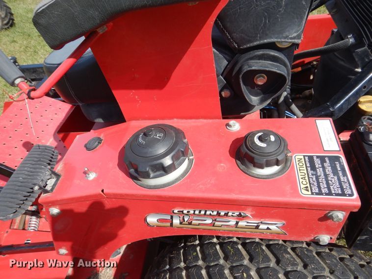 image for item GX9179 Country Clipper 276K0J-SR1210 ZTR lawn mower