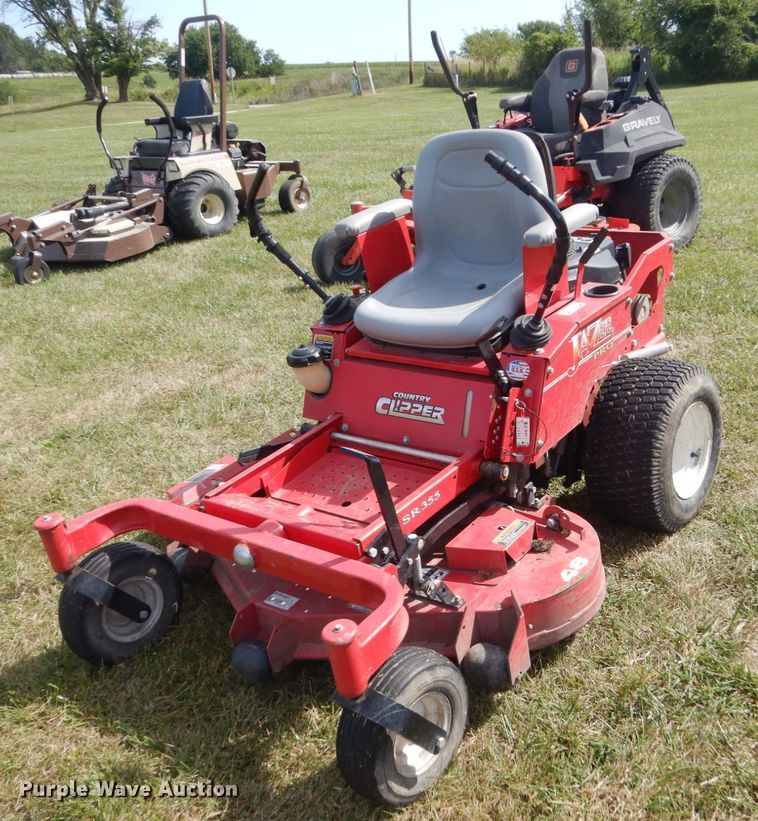 image for item GX9180 Jazee SR355 ZTR lawn mower