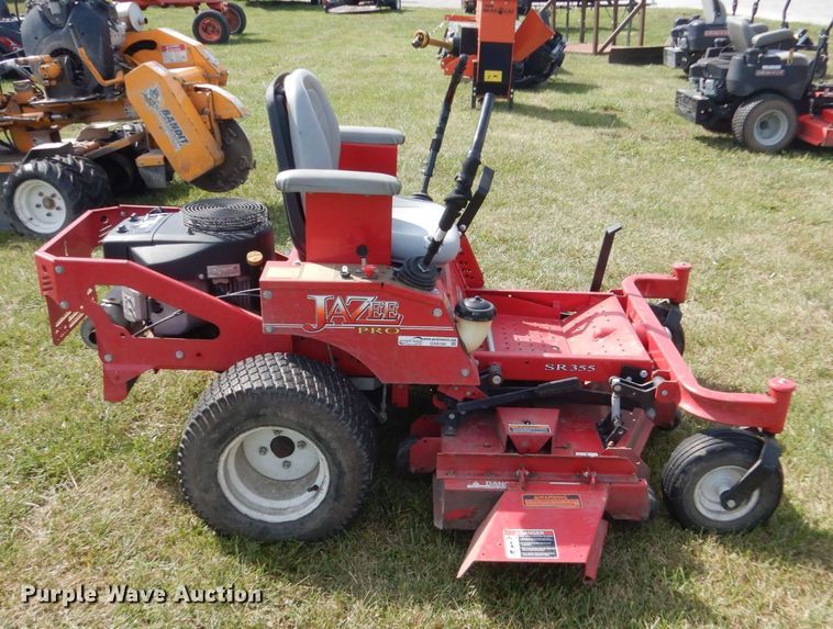 image for item GX9180 Jazee SR355 ZTR lawn mower