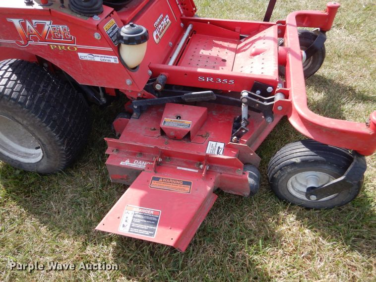image for item GX9180 Jazee SR355 ZTR lawn mower
