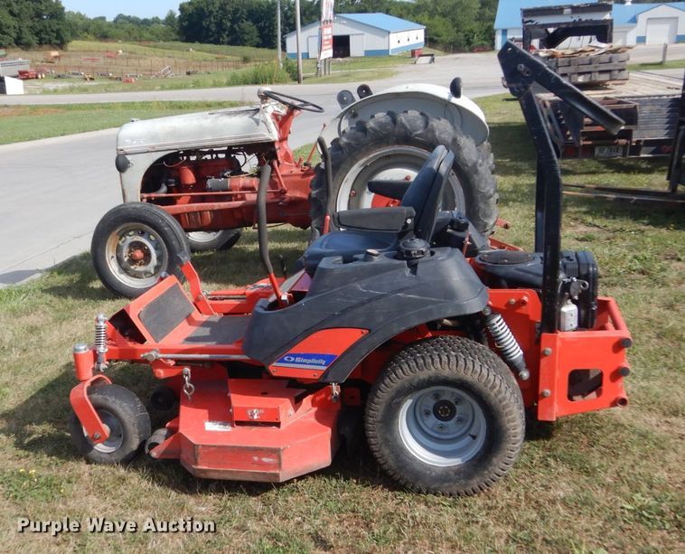 image for item GX9181 Simplicity Citation ZTR lawn mower