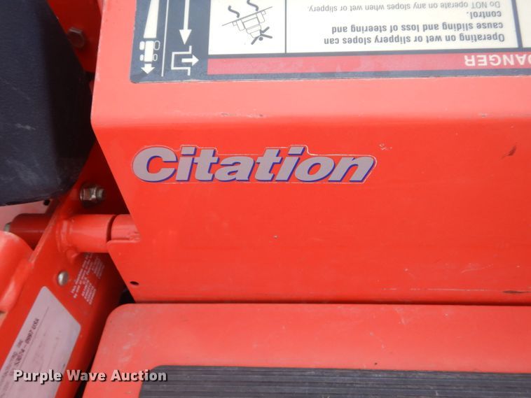 image for item GX9181 Simplicity Citation ZTR lawn mower