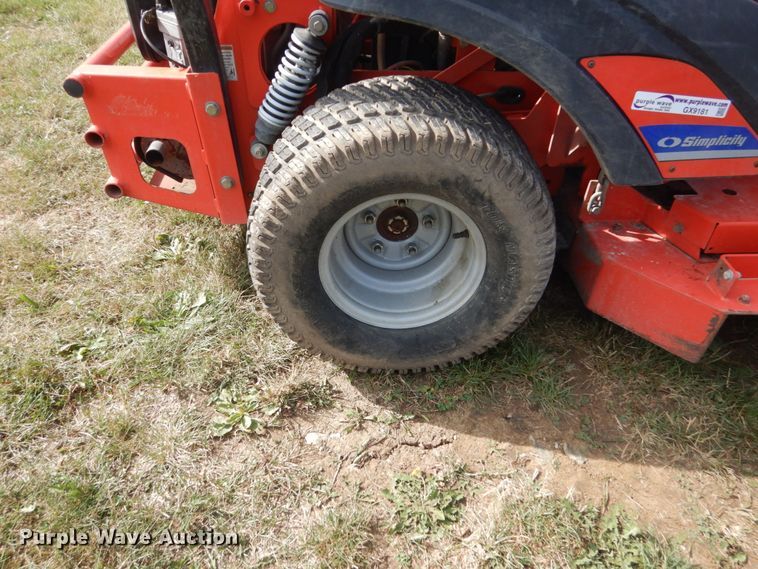 image for item GX9181 Simplicity Citation ZTR lawn mower