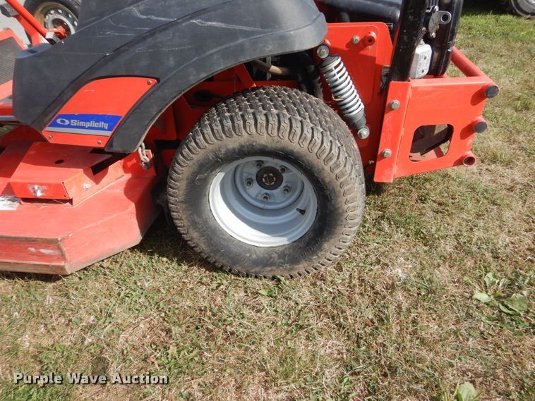 image for item GX9181 Simplicity Citation ZTR lawn mower