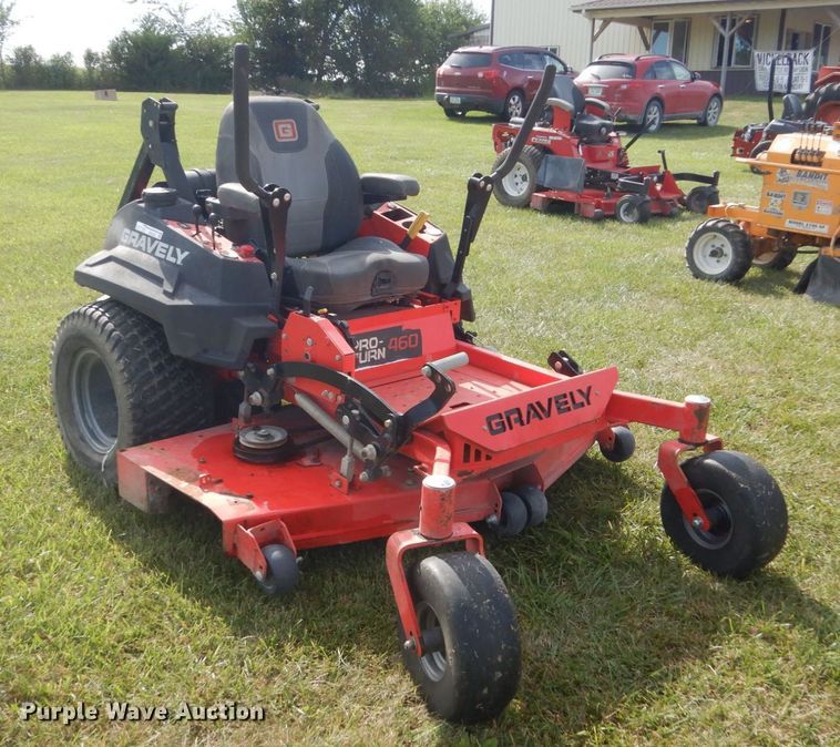 image for item GX9182 Gravely Pro Turn 460 ZTR lawn mower