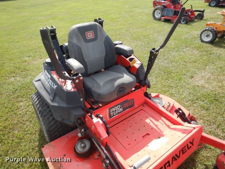 image for item GX9182 Gravely Pro Turn 460 ZTR lawn mower