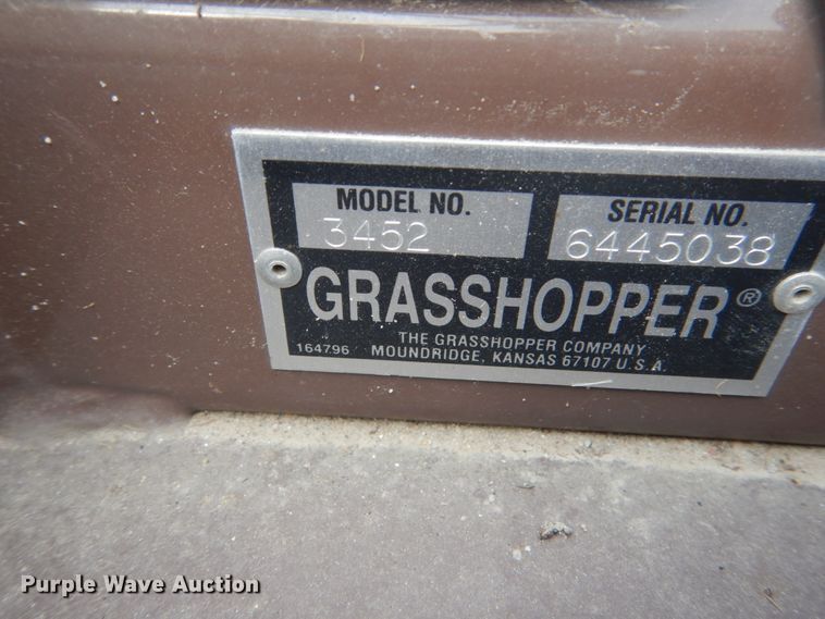 image for item GX9191 Grasshopper 623T ZTR lawn mower