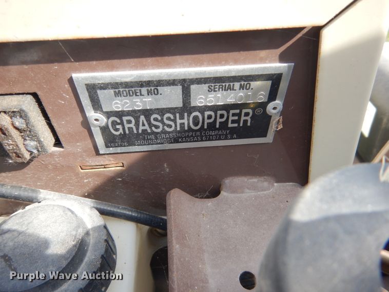 image for item GX9191 Grasshopper 623T ZTR lawn mower