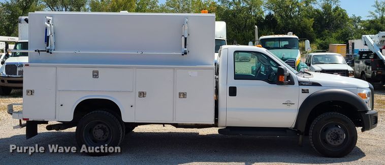 image for item GY9503 2012 Ford F550 Super Duty  utility truck