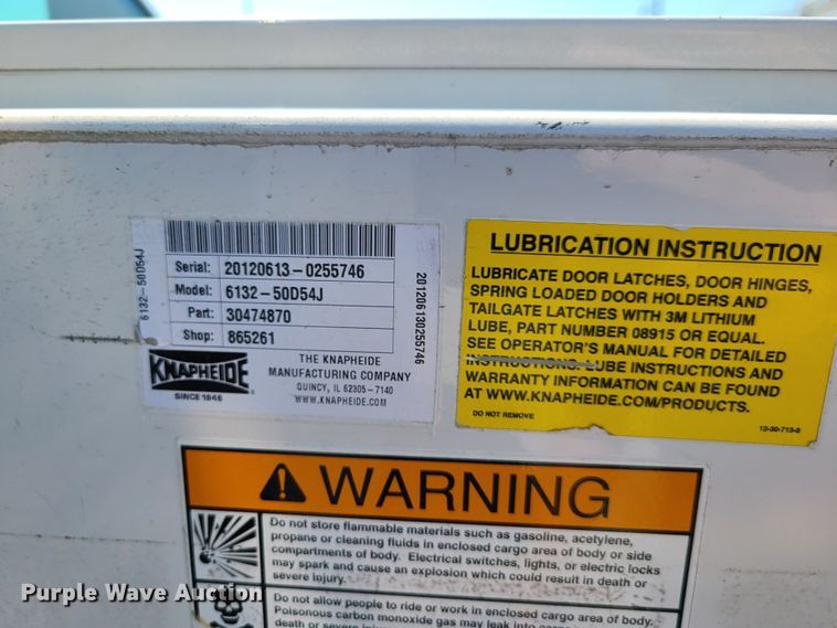 image for item GY9503 2012 Ford F550 Super Duty  utility truck