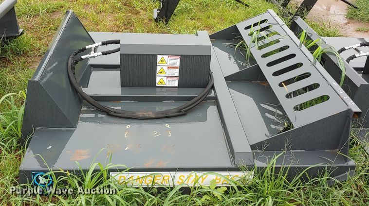 image for item HB9306 2020 Mower King SSRC72 skid steer brush mower