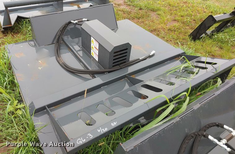 image for item HB9306 2020 Mower King SSRC72 skid steer brush mower