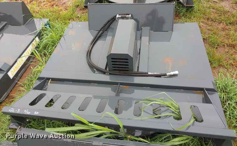 image for item HB9306 2020 Mower King SSRC72 skid steer brush mower