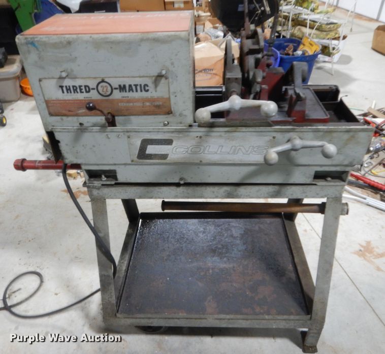 image for item HB9356 1974 Collins 22A Thread-O-Matic pipe threader