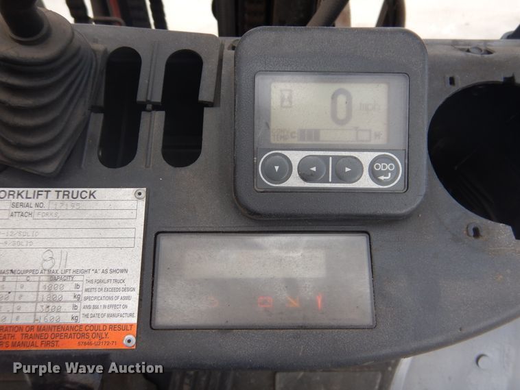 image for item HO9888 2008 Toyota 8FGU20  forklift