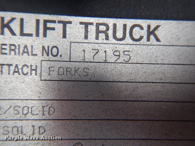 image for item HO9888 2008 Toyota 8FGU20  forklift