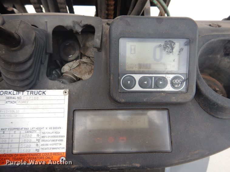 image for item HO9891 2008 Toyota 8FGU20  forklift