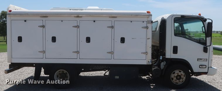 image for item HT9674 2013 Isuzu NPR  refrigerated truck